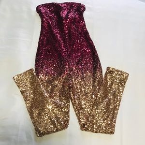 Burgundy Women’s Jumpsuit
